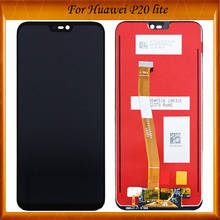 For Huawei P20 lite LCD Display + Touch Screen Digitizer Assembly For Huawei P 20 lite LCD Screen Replacement 2024 - buy cheap