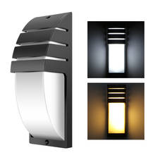 Lámpara Led de pared para exteriores, luz de 8W, Ip65, resistente al agua, para escaleras, porche 2024 - compra barato