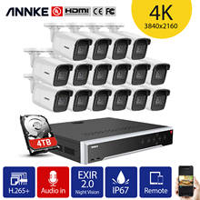 ANNKE 16CH 4K Ultra HD POE Network Video Security System 12MP H.265+ NVR With 16X 8MP 30m EXIR Night Vision Outdoor IP Camera 2024 - buy cheap