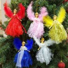 5pc Cute Angel Doll Christmas Decoration Pendant 2019 Christmas Tree Hanging Ornament Christmas Decoration For Home Xmas navidad 2024 - buy cheap