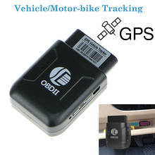 Rastreador gps em tempo real para carro obdii preto, mini dispositivo de rastreamento, gsm, gprs, localizador, gps, rastreador automotivo, acessórios para carro 2024 - compre barato
