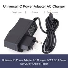 Universal AC Power Adapter AC Charger Adaptor 5V 2A DC 2.5mm EU Plug for Android Tablet Hot Sale Converter Adapter Charger Power 2024 - buy cheap