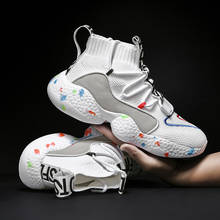 Для женщин кроссовки высокие кроссовки дышащая уличная спортивная обувь Basket Homme; сетчатая обувь для прогулок Для мужчин кроссовки для бега 2024 - купить недорого