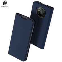 Funda para Xiaomi Poco X3 NFC DUX DUCIS Skin Pro Series, carcasa de cuero con tapa para PocoPhone X3, accesorios con ranura para tarjetas 2024 - compra barato