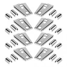 24Pcs/Set Door Hinge Cover Trim  for Jeep Wrangler JK 2007 2008 2009 2010 2011 2012 2013 2014 2015 2016 2017 (4 doors) 2024 - buy cheap