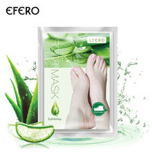 EFERO 1 Pair Baby Feet Mask Exfoliating Foot Mask Socks for Pedicure Peeling Dead Skin Remover Feet Mask Feet Care TSLM2 2024 - buy cheap