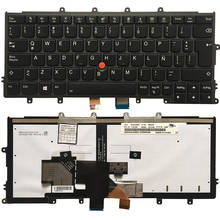 Новая латинская клавиатура для Lenovo Thinkpad X230S X240S X240 x240i X250 X260S X270 LA Клавиатура для ноутбука черный 04X2013 с подсветкой 2024 - купить недорого