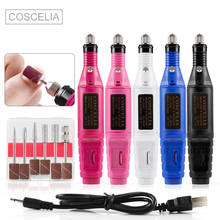 COSCELIA Electric Nail Drill Professional Pedicure Machine Set Manicure Machine Nail Art Pen Nail File All For Nails Tools Kit 2024 - buy cheap