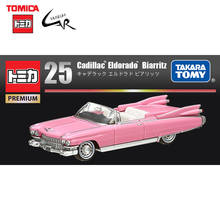 Takara Tomy Tomica Model Toy Black Box Car Premium TP25 Cadillac Eldorado Biarritz Diecast Vehicle 2024 - buy cheap