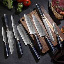 High End Sharp 67 Layers Damascus Blade Resin Handle Kitchen Knife Chef Carving Bread Paring Utility VG10 Knives 2024 - buy cheap