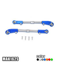 Barra ajustable de dirección delantera de aluminio + acero inoxidable para 1/8 escala ARRMA KRATON 6S TALION NOTORIOUS 2024 - compra barato