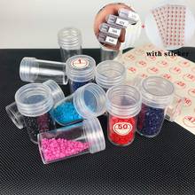 30/60/90/120 Bottles Diamond Painting Accessories Container Bottles Diamond Painting Tools Crystal Bead Storage jar 2024 - купить недорого