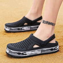 Sandálias masculinas de geleia, sapatos casuais confortáveis para o ar livre e praia 2024 - compre barato