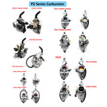 PZ Series Hand Cable Choke Carburetor PZ19 PZ20 PZ26 PZ27 PZ30 For Motorcycle Carb 50cc 70cc 90cc 110cc 125cc ATV Pit Dirt Bike 2024 - buy cheap