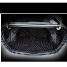 for hyundai elantra Avante leather car trunk mat cargo liner 2016 2017 2018 2019 2020 boot luggage rug carpet 2024 - buy cheap