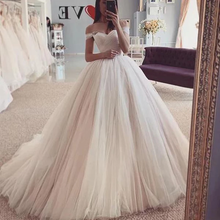 Simple Vestidos De Noiva for Women 2022 Ball gown Wedding Dress Plus Size Off the Shoulder Sweetheart Princess robe de mariée 2024 - buy cheap