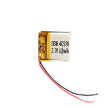 Batería recargable LiPo de polímero de litio, dispositivo electrónico para teléfono Mp3, bolígrafo Bluetooth, 3,7 V, 120mAh, 402020 2024 - compra barato