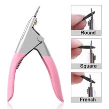 1 Piece Of Nail Clipper manicure Clamp Clippers Special Type U Word Cut false Manicure Tools Cut clipper Nail Manicure tools 2024 - buy cheap