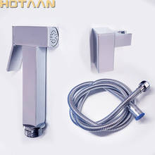 Hot selling free shipping !! Solid Brass Material Hand Held Bidet Spray Shower Head with 1.5M stainless steel shower hose 2024 - buy cheap