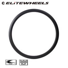 ELITEWHEELS Ultralight 700c Carbon Road Disc Rim 40mm Depth 29mm Width Disc Brake Clincher Tubeless Rims For Gravel Wheels 2024 - buy cheap
