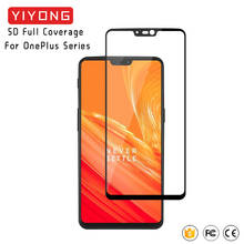 Protetor de tela de vidro temperado, cobertura completa, 25 familiar yiyong 9d oneplus 6 5 3t 5t 6t 7 t para oneplus one plus 7 t 5 5t 6t 2024 - compre barato