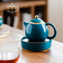 Bule cerâmica sala de estar acessível luxo kung-fu conjunto de chá acessórios para casa japonês pequeno bule único pote 2024 - compre barato