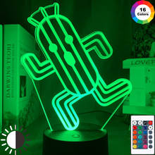 Final Fantasy Cactuar Night Light Led Touch Sensor Color Changing Nightlight for Kids Bedroom Decor Lamp Unique Gift for Gamers 2024 - buy cheap