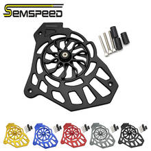 SEMSPEED-cubierta de radiador CNC para motocicleta, accesorio Protector de rejilla para tanque de N-MAX155, NMAX155, 125, 150, 2015-2019, 2020 2024 - compra barato