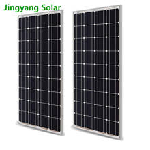 Panel Solar monocristalino de 100w, 200w, 300w, 400w, 18V, 12V, 24V, Panel Solar templado, células solares, cargador de batería, kits para el hogar 2024 - compra barato