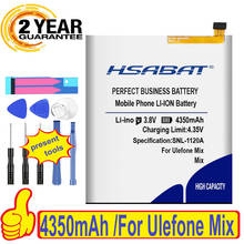100% Original HSABAT 4350mAh Battery For Ulefone Mix 2024 - buy cheap