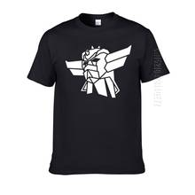 Летние Goldorak футболка для мужчин топы Awesome размера плюс футболка человек печатных одноцветное 100% с круглым вырезом, хлопковая футболка 2024 - купить недорого