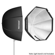 Neewer-guarda-chuva octagonal softbox 47 "/120cm, para speedlite/estúdio flash 2024 - compre barato