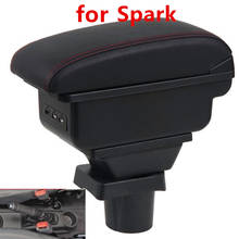 For Spark armrest box central Store content Storage box Chevrolet armrest box USB interface 2024 - buy cheap