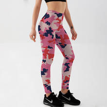 HOT Sexy Fashion Slim Womens Pirate Leggins Pants Digital Printing CAMO PINK LEGGINGS - LIMITED Woman Leggings 2024 - buy cheap