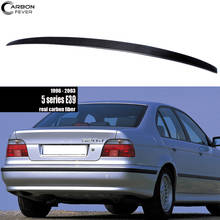 Spoiler traseiro estilo oem de fibra de carbono para bmw, para modelos e39 e 5 series (2004-2012), ajuste garantido 2024 - compre barato