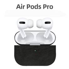 Funda protectora de cuero PU para Apple Airpods pro TWS, cubierta suave de PU para auriculares Bluetooth, Fundas protectoras para Airpods 2024 - compra barato