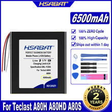 Hsabat a80h 6500mah bateria para teclast a80h a80hd a80s a80se x80h x80hd x80 plus & pro & baterias de energia tablet pc 2024 - compre barato