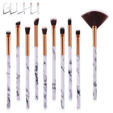 Hot 10Pcs Makeup Brushes Set Eye Shadow Foundation Powder Eyeliner Eyelash Lip Make Up Brush Cosmetic Beauty Tool Kit 2024 - buy cheap