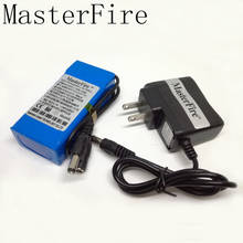 MasterFire-batería portátil de iones de litio de 12V, 3000mah, superrecargable, con enchufe y cargador, para transmisor, cámara CCTV, YSN-12300 2024 - compra barato