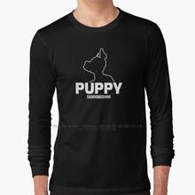 Nerdy Doggo Puppy Long Sleeve T Shirt 100% Pure Cotton Big Size Pup Pup Play Human Pups 2024 - buy cheap