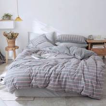 Svetanya Knitted Cotton Bedlinens Europe Queen King Size Soft Fitted Flat Sheet Duvet Cover Pillowcase Bedding Set 2024 - buy cheap