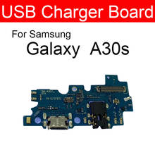 De carga USB Jack zócalo conector junta para Samsung Galaxy A30s SM-A307FN A307FN cargador de puerto USB Dock Board Replacement 2024 - compra barato