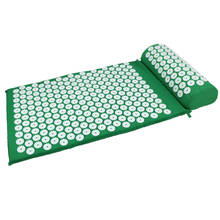 1set Acupuncture Massager Mat Set Relieve Stress Back Pain Acupressure Mat Pillow Cushion Massage For Body Neck Foot Relaxation 2024 - buy cheap