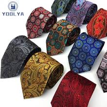 Luxury Men's Tie 8CM Floral Plaid Silk Necktie Jacquard Woven Neck Ties For Adult Classic Business Wedding Party Neckwear Gift 2024 - buy cheap