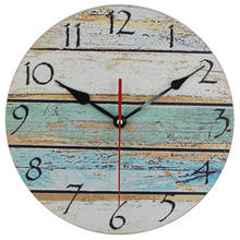 Wall Clock European Retro часы Quartz Wall Clocks Wooden Wall Clock for Living Room Bedroom Home Decor Wooden Watch 2023 - buy cheap