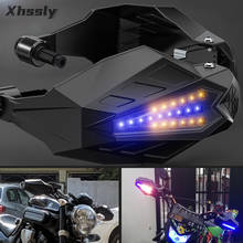Защита для рук для мотоцикла защита светодиодный ручек для мотокросса светодиодная защита для APRILIA Shiver 750 Sr Dorsoduro 750 Pegaso Rs50 Sxv 2024 - купить недорого