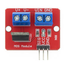 10pcs 0-24V Top Mosfet Button IRF520 MOS Driver Module For Arduino MCU ARM Raspberry pi 2024 - buy cheap
