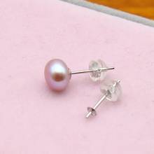 New Arrival Earrings Mountings Findings Settings Jewelry Parts Fittings for Pearls Beads Stones Agate Coral Jade 2024 - buy cheap