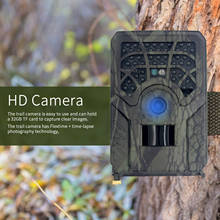 Câmera fotográfica para trilha da vida selvagem, 5mp, 720p, infravermelho, caça, hd, rastreamento sem fio, cam 2024 - compre barato
