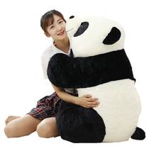 Dorimytrader Самая большая 90cm симпатичная мягкая жилет Panda Плюшевая игрушка 35 '' Большие фаршированные животные Pandas Doll Cartoon Pillow Baby Present 2024 - купить недорого